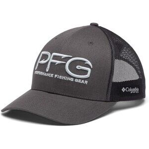 Columbia PFG Fish Flag Mesh Ball Cap-High